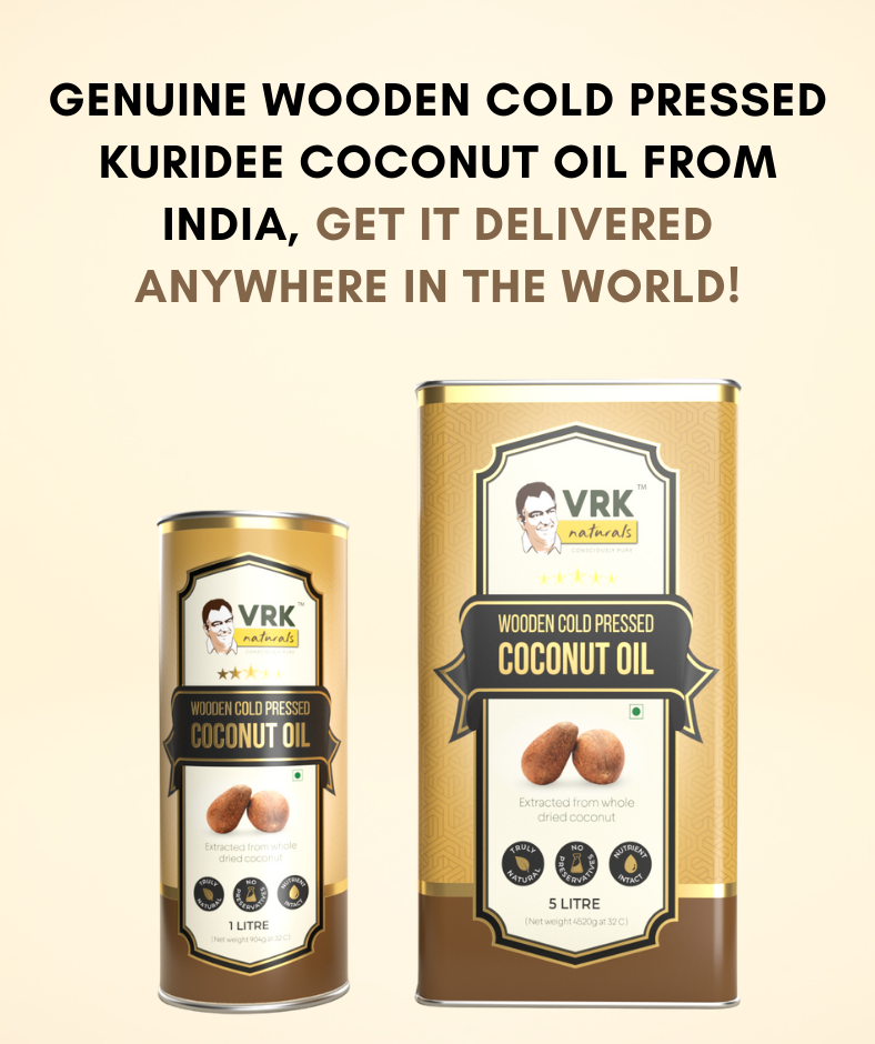 vrk diet coconut oil veeramachaneni coconut oil VRK Naturals