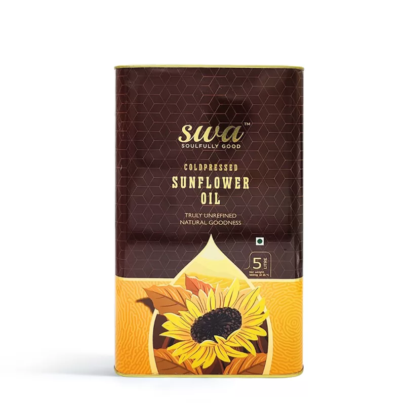 Cold Pressed Sunflower Oil 5Litre