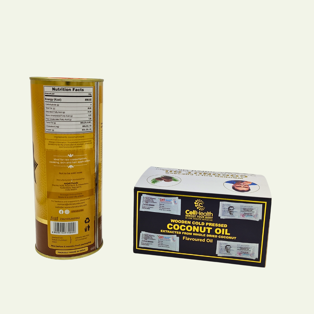 VRK Diet Oil + Flavoured Oil Sachets VRK Naturals