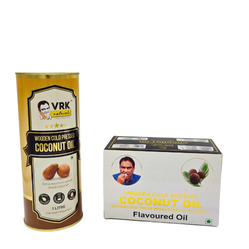 Flavoured Coconut Oil VRK Naturals