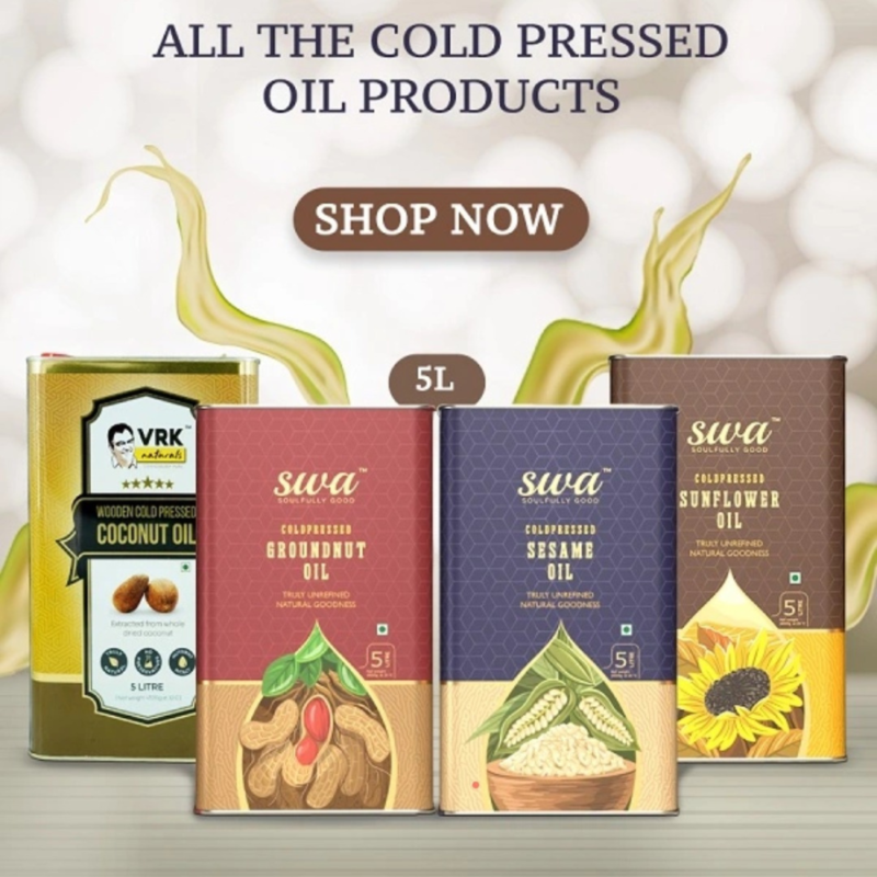 Wood Cold Pressed Cooking Oils