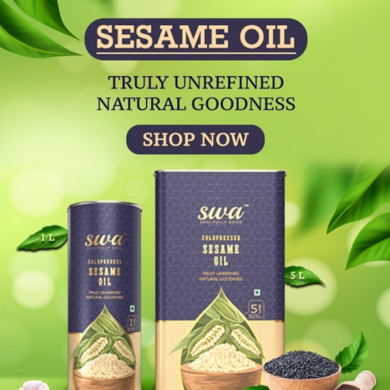 Wood Cold Pressed Sesame Oil