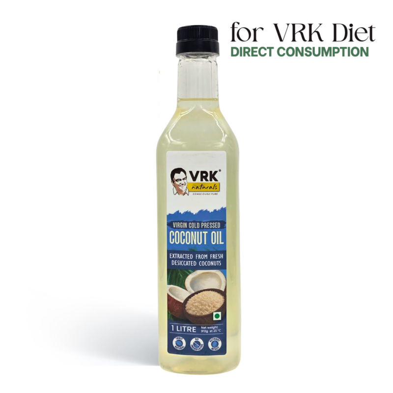 virgin cold pressed coconut oil 1l